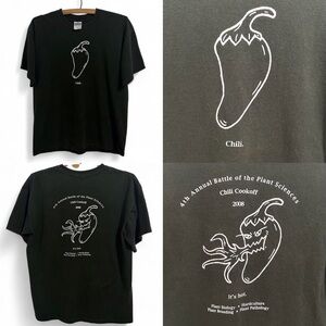 Dark Green Chili Cookoff Graphic Tee Size M